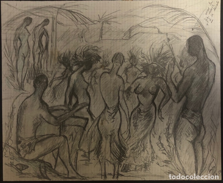 Arte: Javier Ciria-Dibujo del pintor aragones.