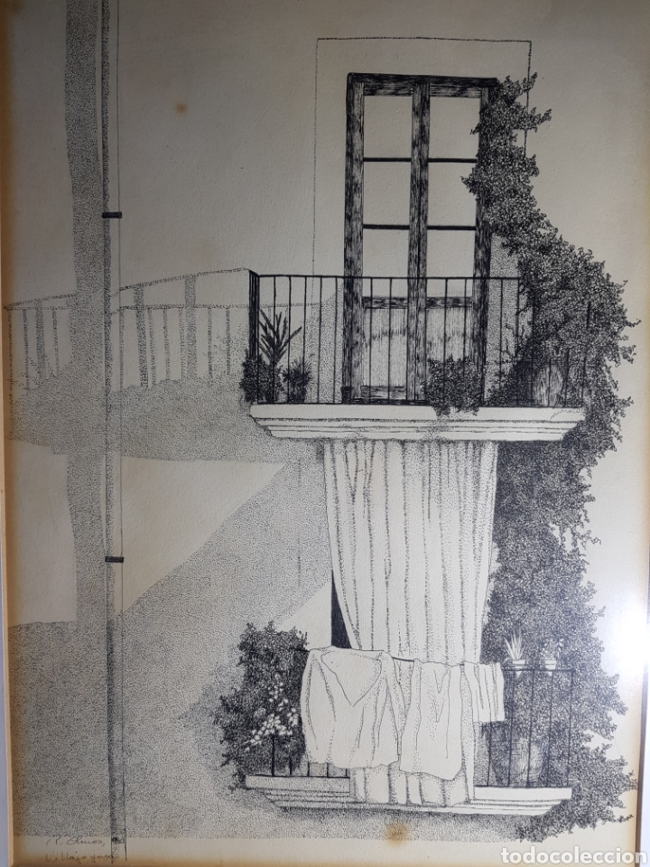 Art: Dibujo de Villajoyosa por Rafael Olmos