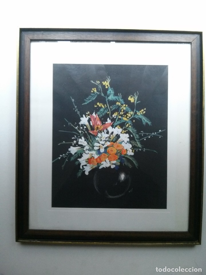 Arte: bodegon jarron con flores - Foto 6