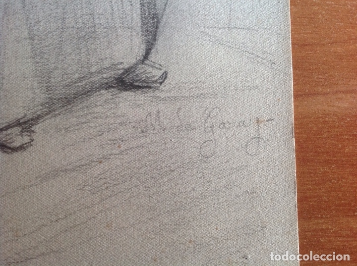 Arte: Manuel de Garay. Anciana sentada. - Foto 2
