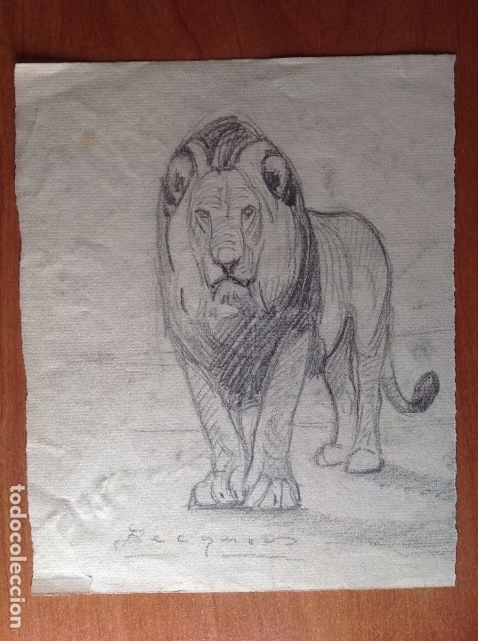 Arte: Carlos Becquer. Le&oacute;n. - Foto 1