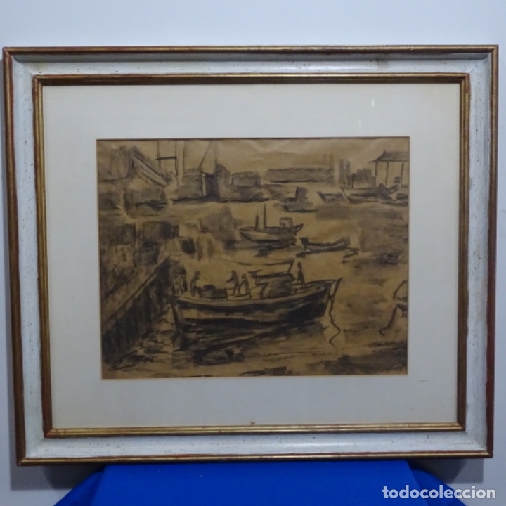 Arte: Excelente dibujo a tinta anonimo. - Foto 1