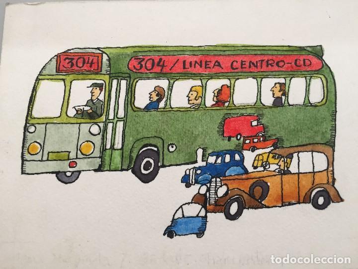 Arte: Boada, ilustraci&oacute;n original 1972, catalogada. - Foto 1
