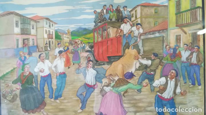 Arte: CUADRO ESTILO JOSE ARRUE - Foto 4