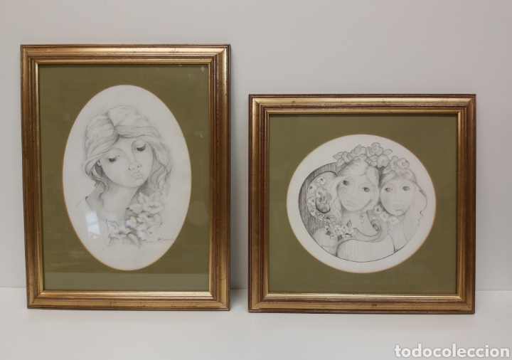 Arte: Cuadros dibujo carboncillo - Foto 1