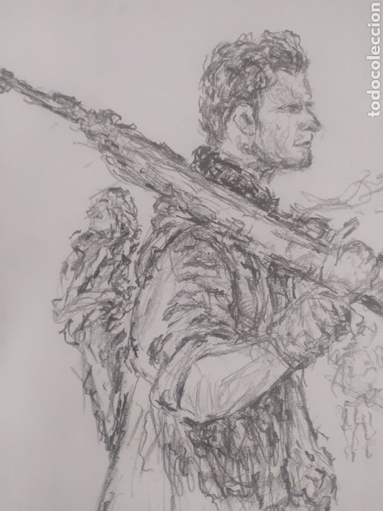 Arte: Soldado de guerra (original) - Foto 5