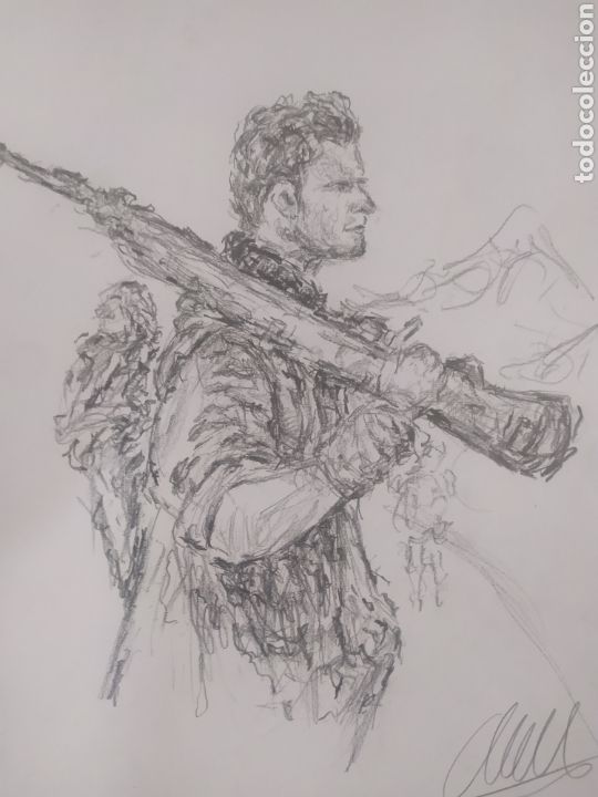 Arte: Soldado de guerra (original) - Foto 6