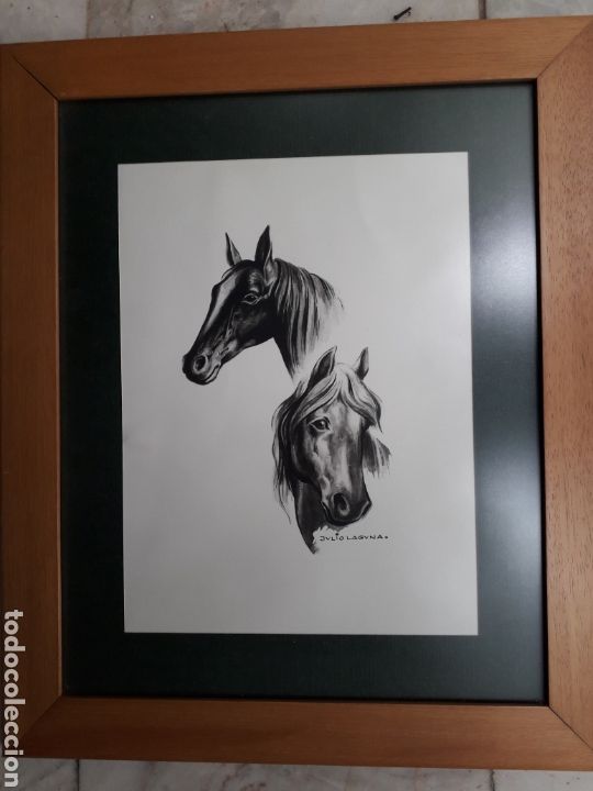 Arte: Cuadro cabezas de caballo - Foto 1