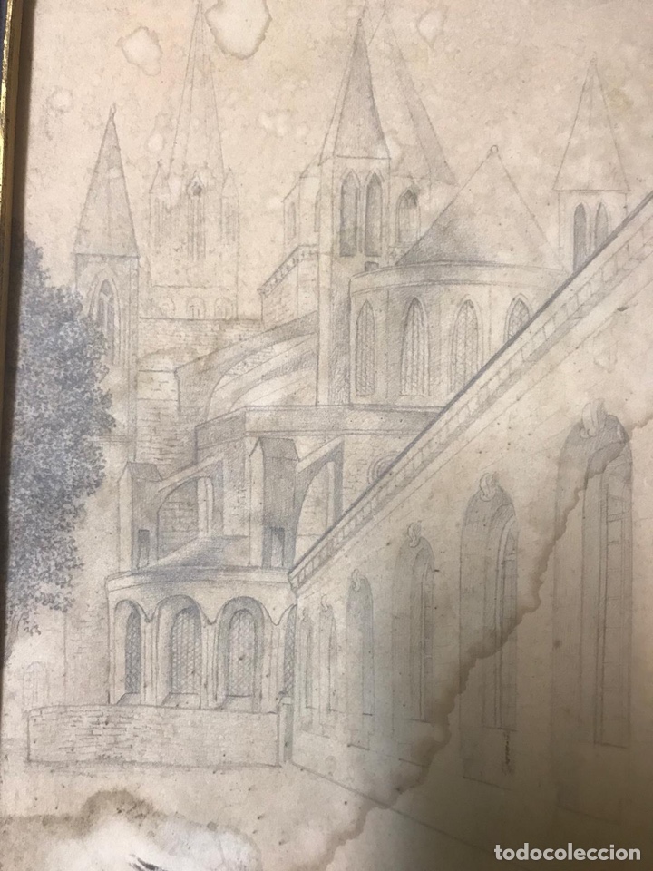 Arte: Dibujo primera mitad S. XIX - Foto 3