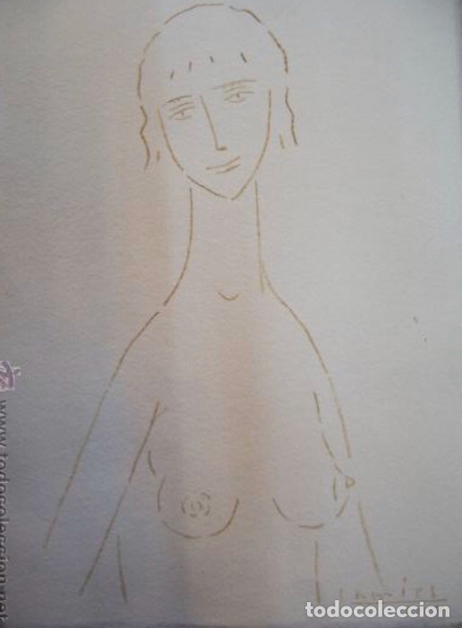 Arte: LAMIEL PINTOR ARAGONES DIBUJO SOBRE PAPEL