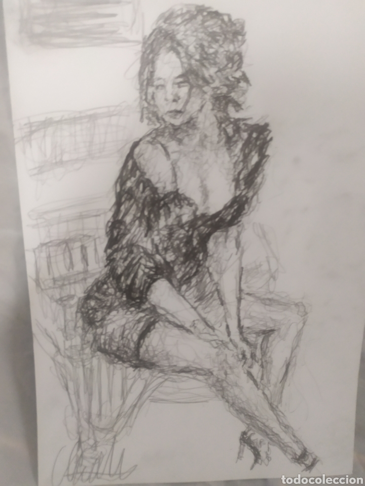 Arte: Mujer elegante (original - Foto 3