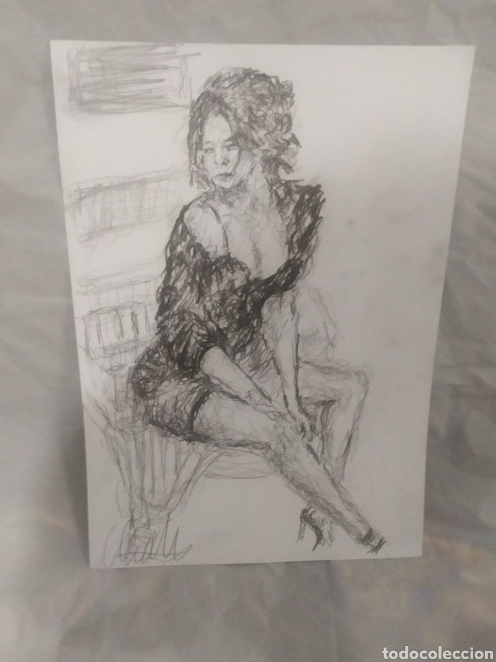 Arte: Mujer elegante (original - Foto 1