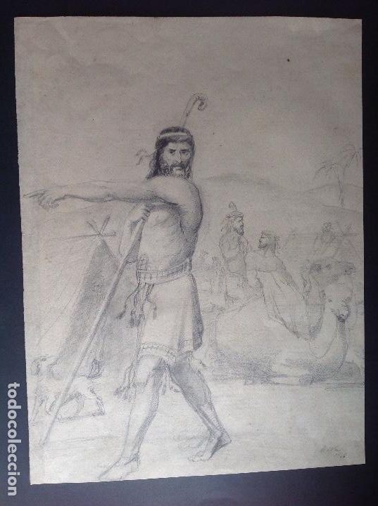 Arte: Alejo Ver&aacute;. Escena b&iacute;blica. - Foto 1