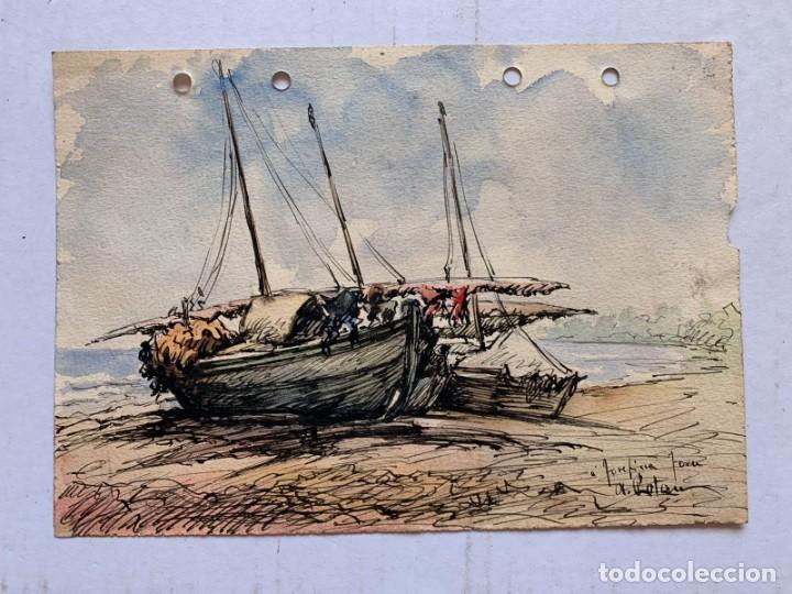 Arte: ARTUR POTAU - BARCAS - Foto 1