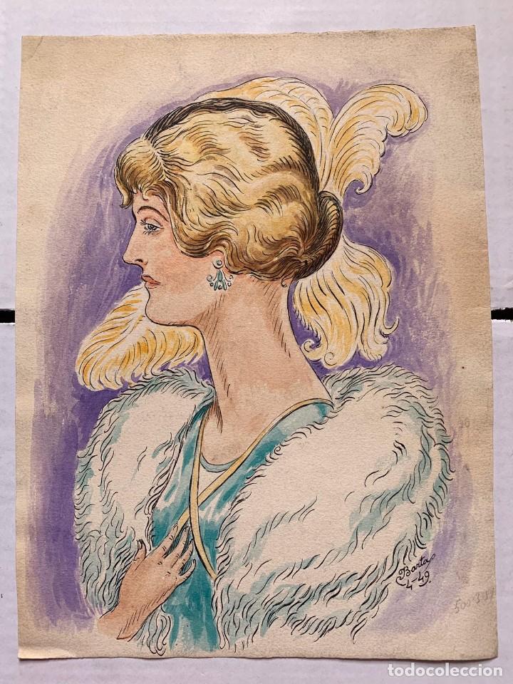 Arte: JOSE BARTA BERNARDOTTA - DAMA - Foto 1