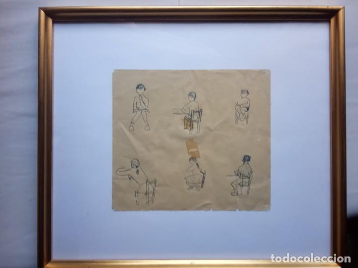 Arte: DEBUJOS DE PERSONAS SENTADAS- - Foto 1