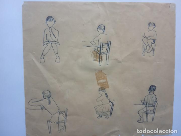 Arte: DEBUJOS DE PERSONAS SENTADAS- - Foto 2