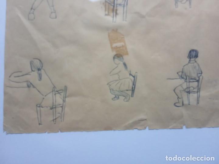 Arte: DEBUJOS DE PERSONAS SENTADAS- - Foto 4