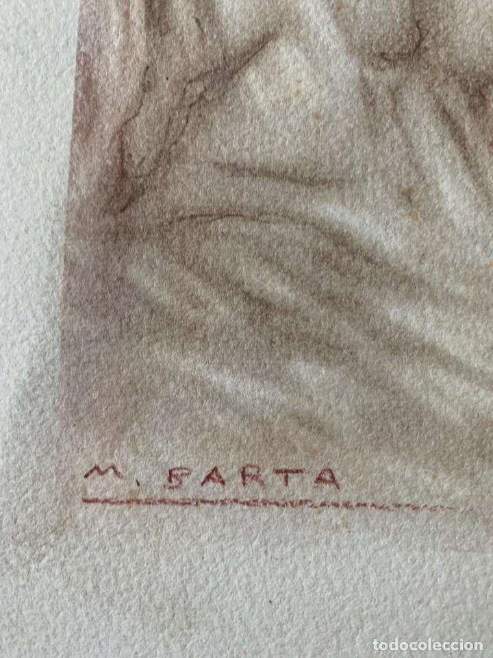 Arte: MONTSERRAT BARTA - PASTORCILLO TOCANDO LA FLAUTA - Foto 2