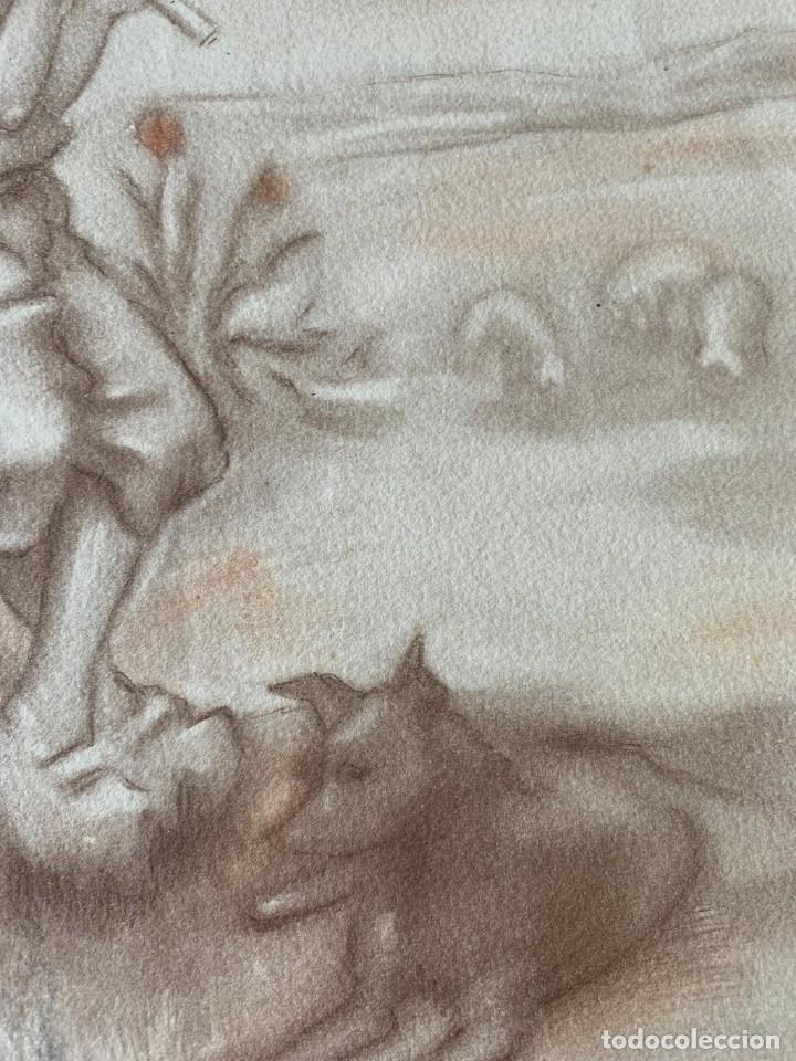 Arte: MONTSERRAT BARTA - PASTORCILLO TOCANDO LA FLAUTA - Foto 4
