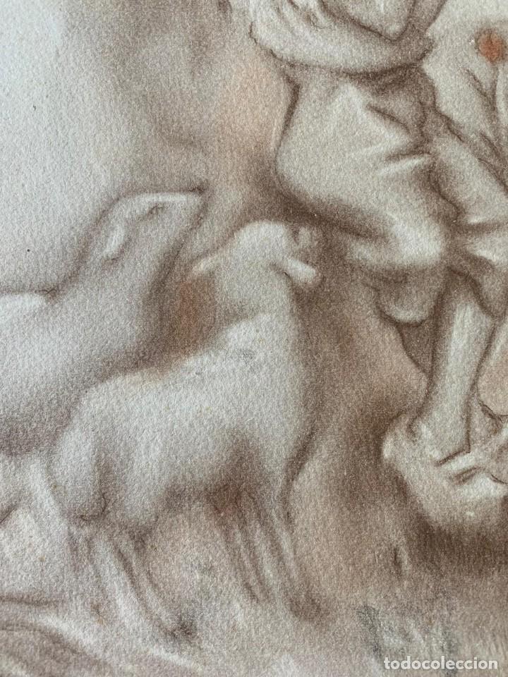 Arte: MONTSERRAT BARTA - PASTORCILLO TOCANDO LA FLAUTA - Foto 5