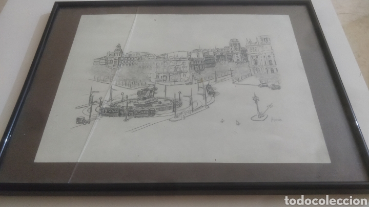 Arte: Dibujo de c&oacute;mo era Madrid. - Foto 2