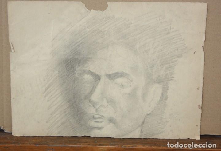 Arte: ILEGIBLE. DIBUJO A CARB&Oacute;N. - Foto 4