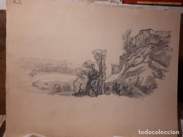 Arte: 16 DIBUJOS A L&Aacute;PIZ DE 1901. - Foto 5