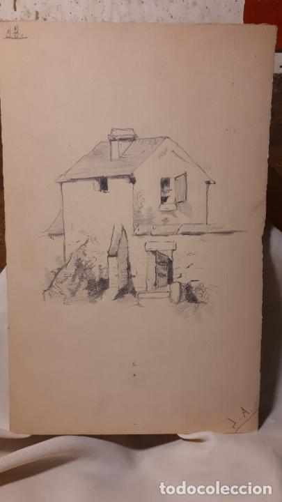Arte: 16 DIBUJOS A L&Aacute;PIZ DE 1901. - Foto 13