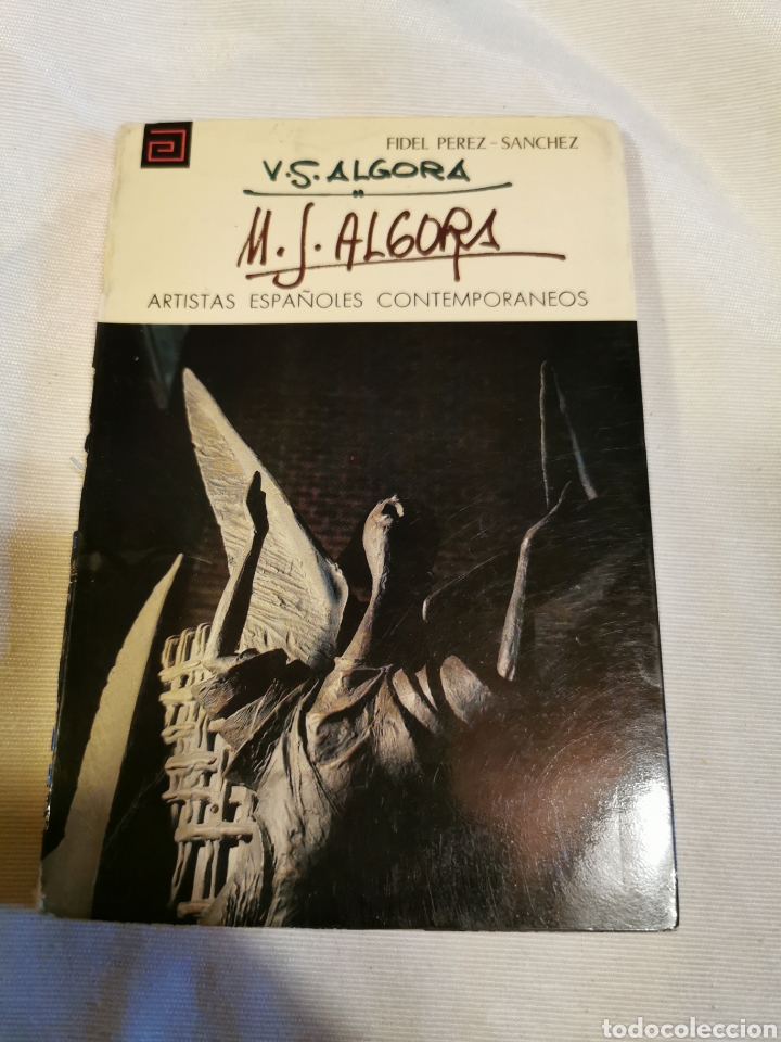 Arte: Bocetos de v s Algora y M J Algora en libro - Foto 5