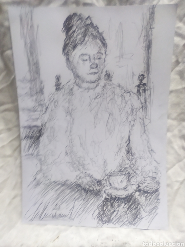 Arte: Tomando el te (original) - Foto 4