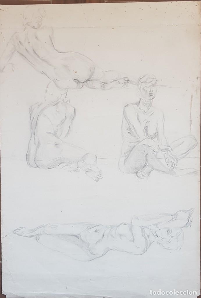 Arte: Cinco dibujos acad&eacute;micos - Foto 1