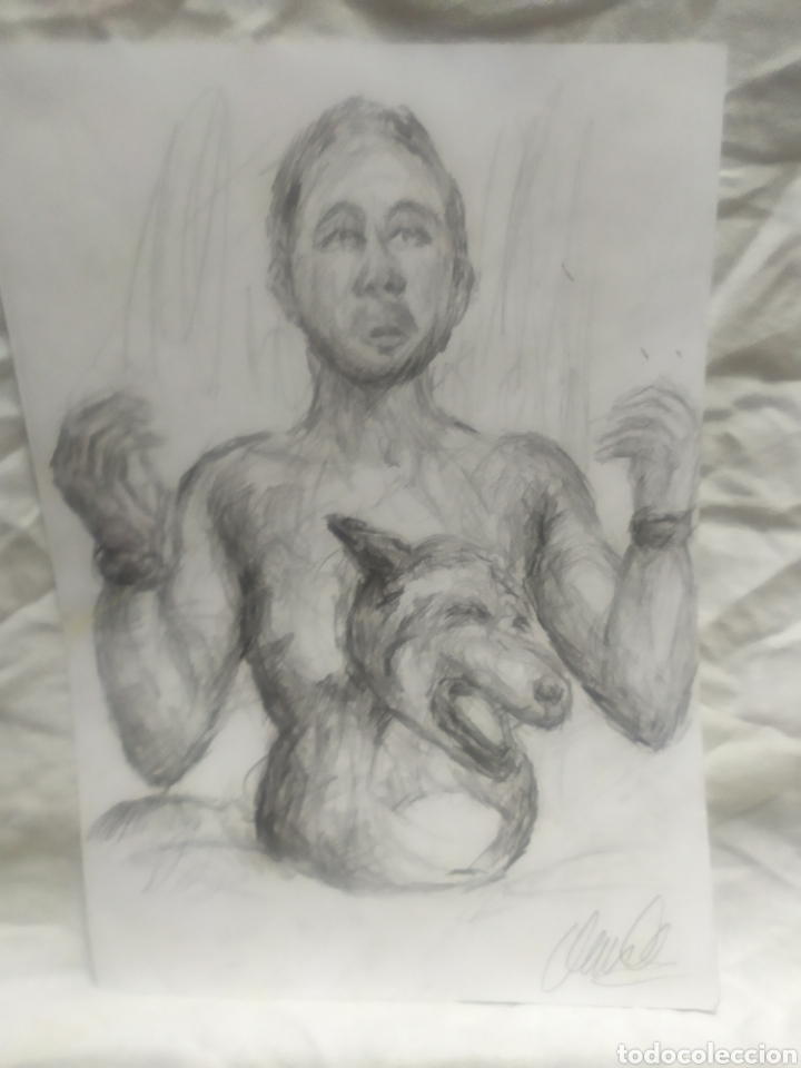 Arte: Hombre lobo (original) - Foto 2