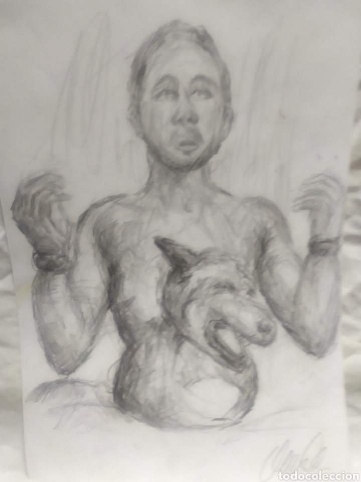 Arte: Hombre lobo (original) - Foto 4
