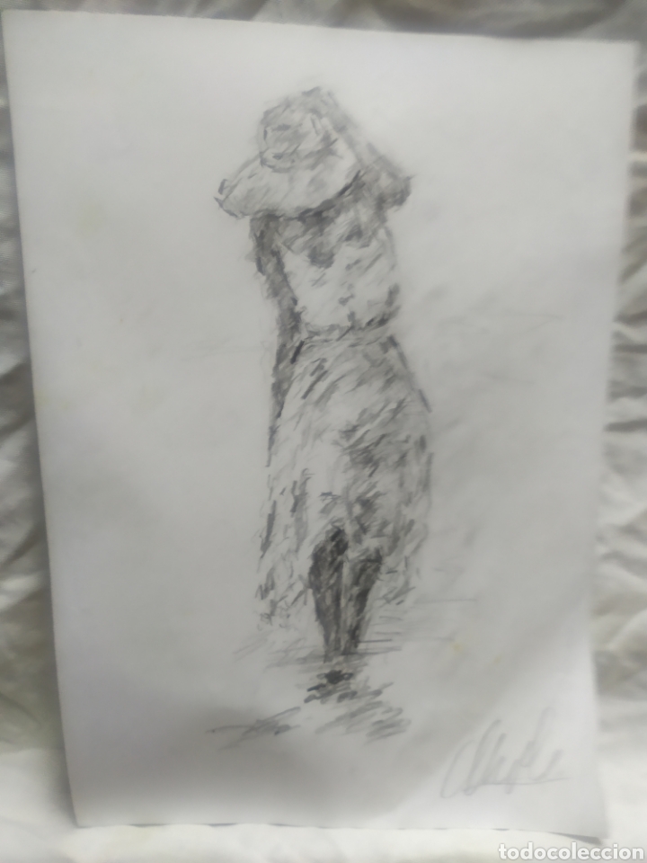 Arte: Junto a la orilla (original) - Foto 2