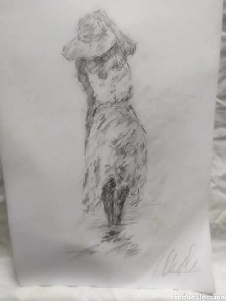 Arte: Junto a la orilla (original) - Foto 3
