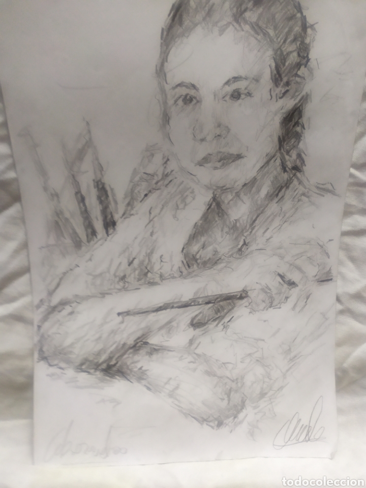 Arte: Chica pintora (original) - Foto 2