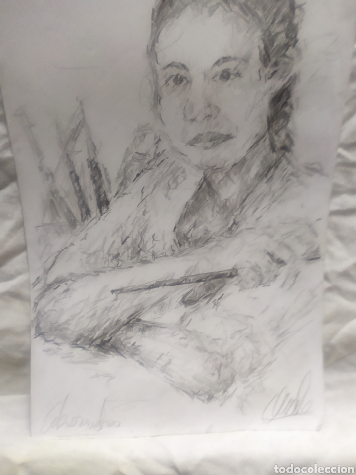Arte: Chica pintora (original) - Foto 1