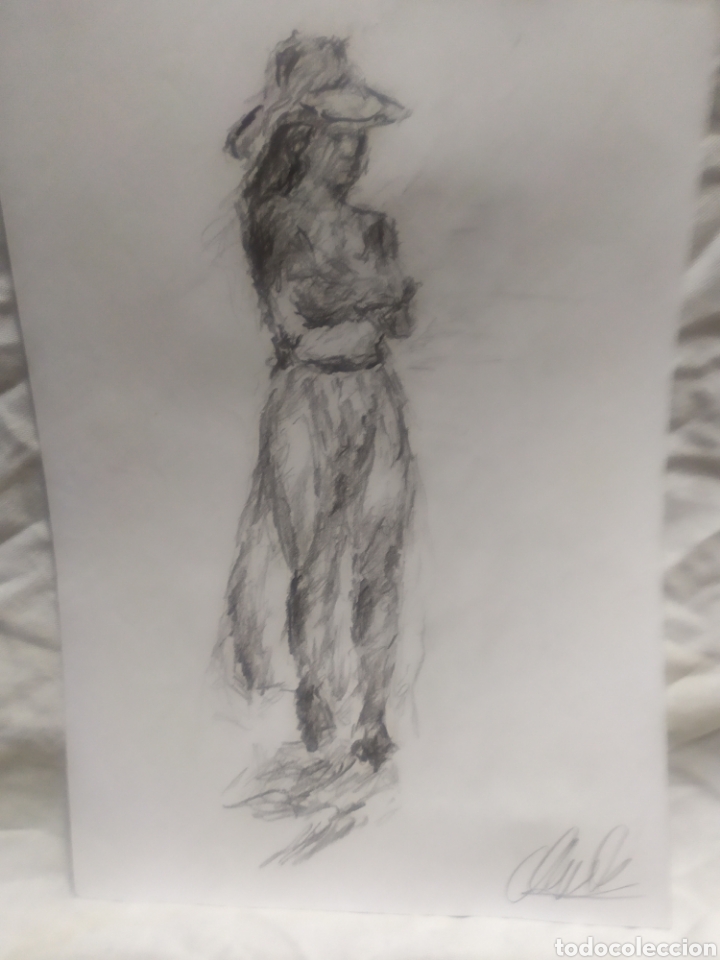 Arte: Junto a la orilla del mar(original) - Foto 3