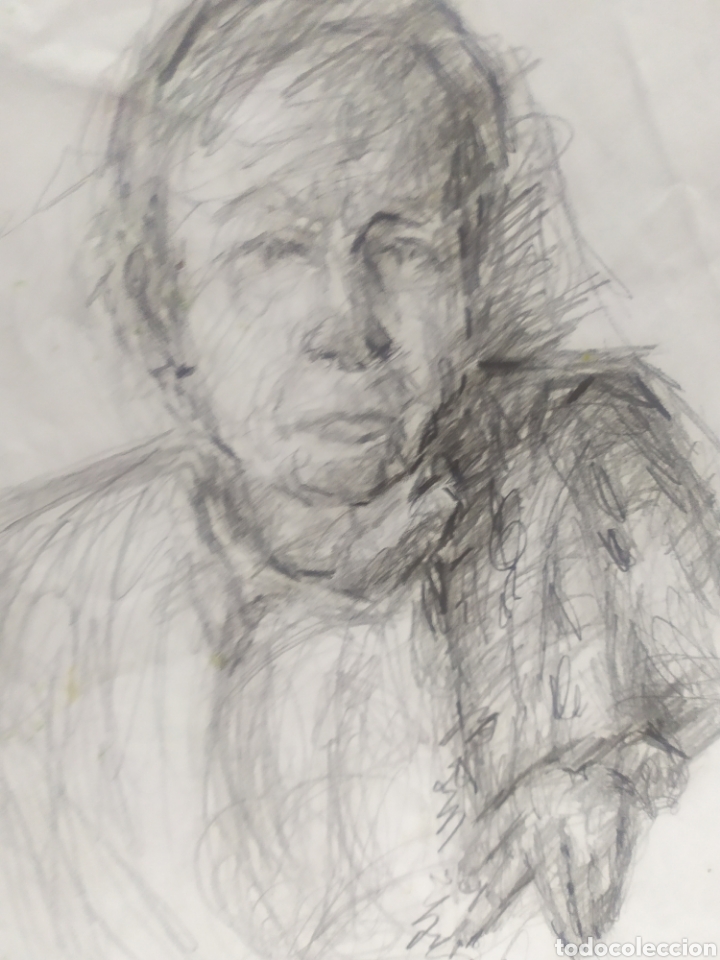 Arte: Hombre mayor (original) - Foto 2
