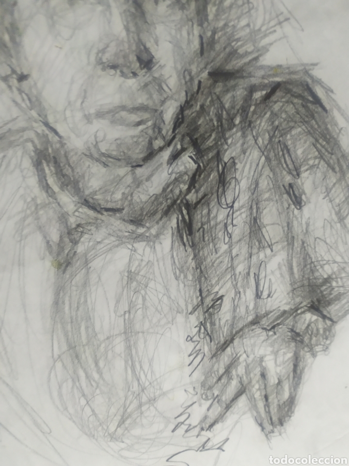 Arte: Hombre mayor (original) - Foto 4