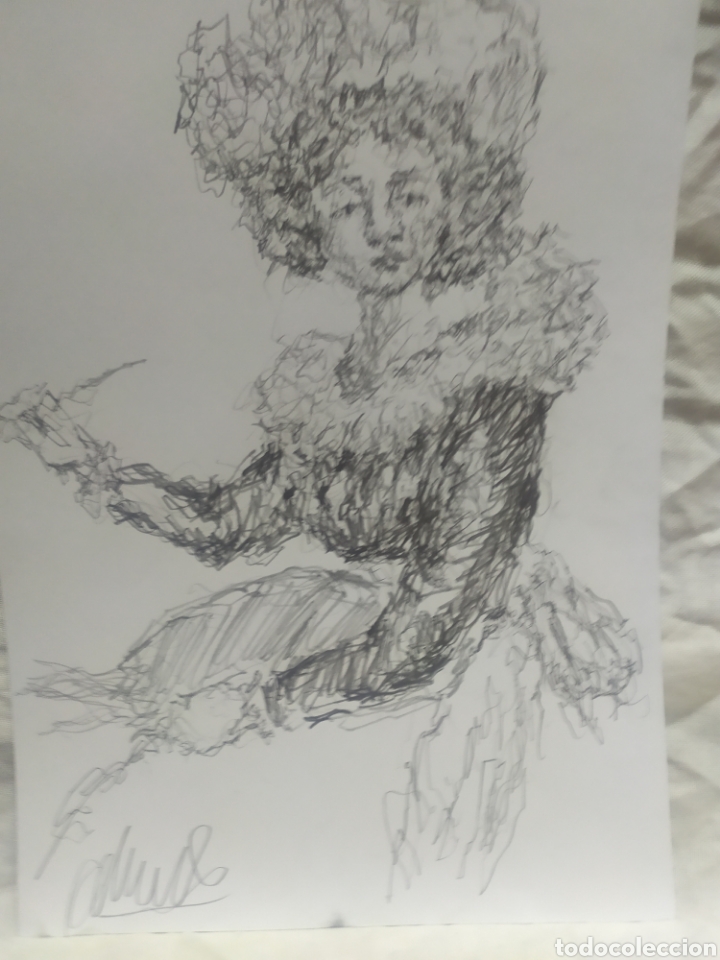 Arte: Chica pintora (original) - Foto 3