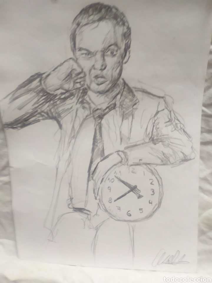 Arte: Chico del tiempo (original) - Foto 2