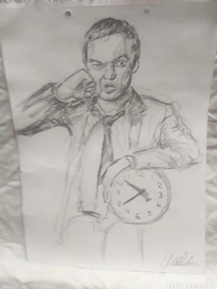 Arte: Chico del tiempo (original) - Foto 3