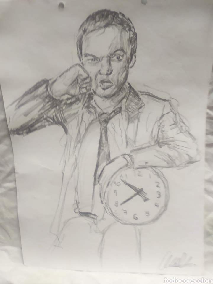 Arte: Chico del tiempo (original) - Foto 4