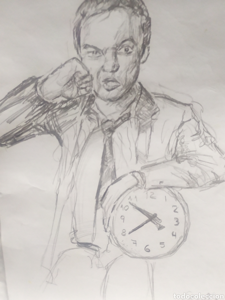Arte: Chico del tiempo (original) - Foto 5