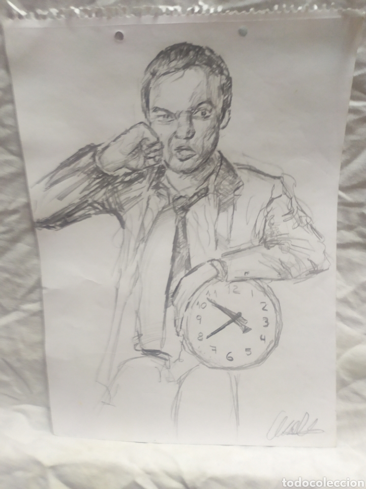 Arte: Chico del tiempo (original) - Foto 6