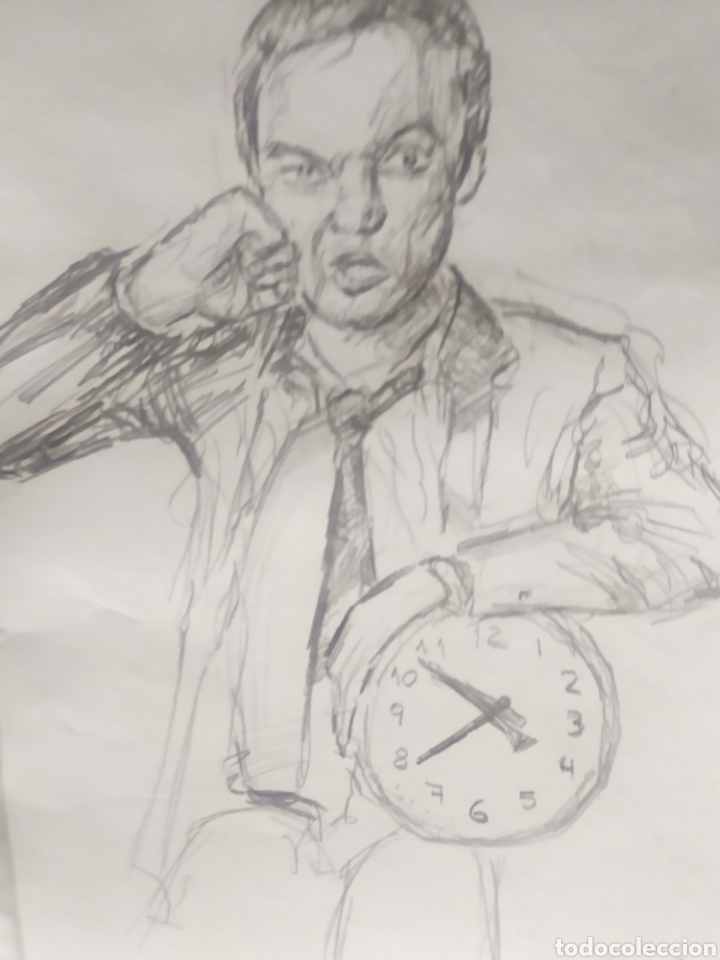 Arte: Chico del tiempo (original) - Foto 1