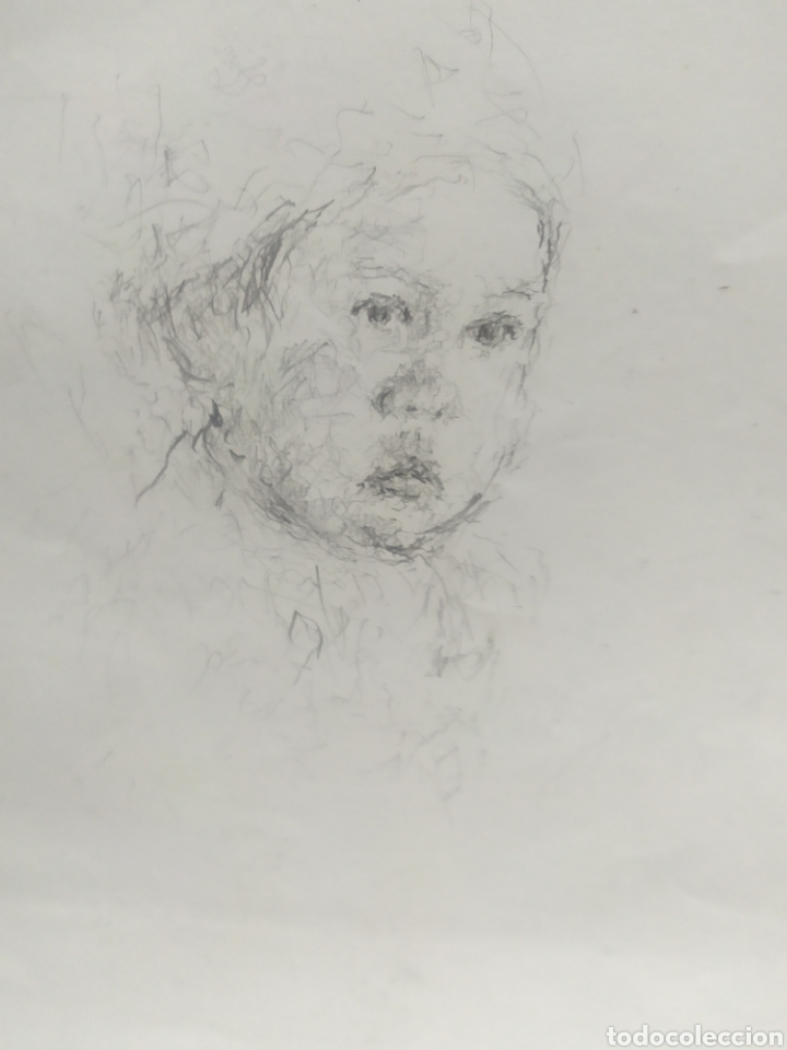 Arte: Retrato ni&ntilde;a (original) - Foto 1