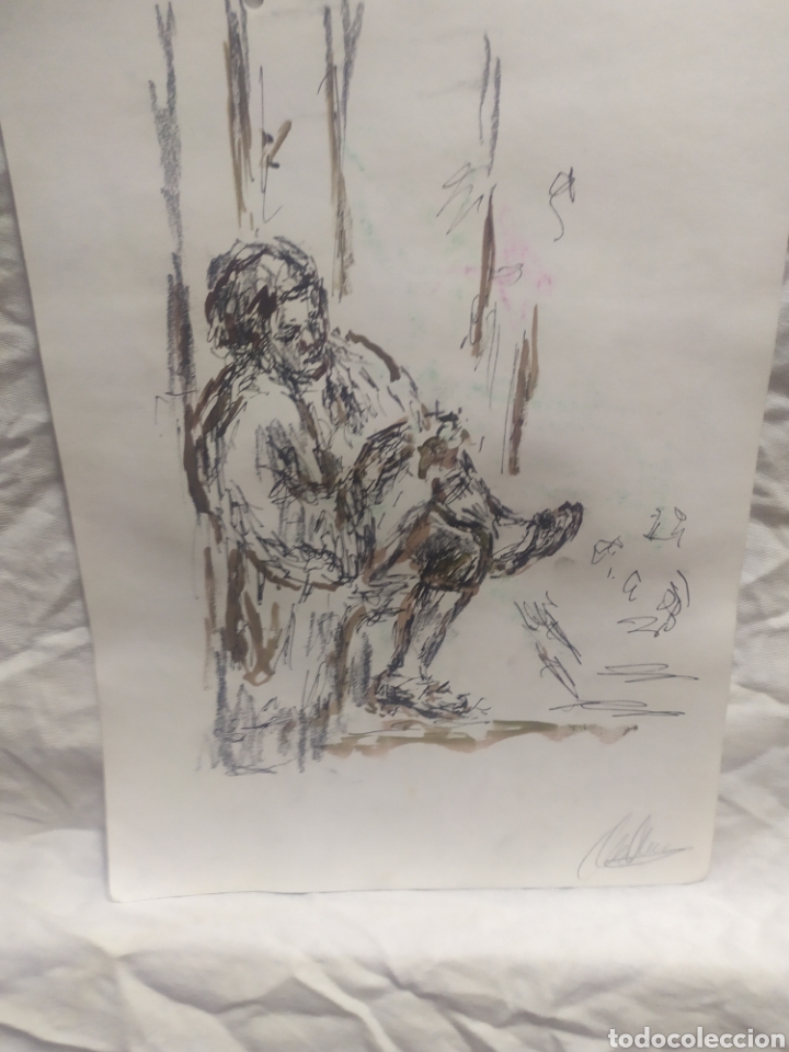 Arte: Mujer de pueblo (original) - Foto 1
